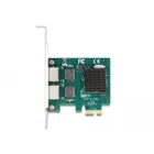 88205 - PCI Express x1 card to 2x RJ45 Gigabit LAN BCM, Broadcom BCM5718
