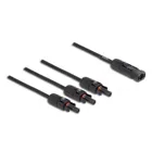 88224 - DL4 Solar Splitter Cable 1 x male to 3 x female 35 cm black