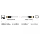 85661 - DisplayPort Kabel 8K 60 Hz 3 m DP 8K zertifiziert