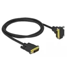 85893 - DVI cable 24+1 male to 24+1 male angled 1 m