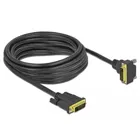 Delock DVI cable 24+1 male to 24+1 male angled 5 m