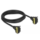 85906 - DVI cable 18+1 plug angled to 18+1 plug angled 2 m