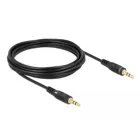 84438 - Cable audio jack 3.5 mm 3 pin plug / plug 5 m
