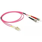 84685 - Delock Cable Fibre LC to ST Multimode OM4 1 m