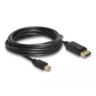83479 - Kabel Mini DisplayPort 1.2 Stecker zu DisplayPort Stecker 4K 60 Hz 5,0 m