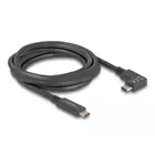80038 - USB 5 Gbps Kabel USB Type-C™ Stecker zu USB Type-C™ Stecker gewinkelt 2 m 4K PD 60 W