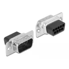 Adapter D-Sub 9 Pin male &gt; RJ45 female Mounting kit