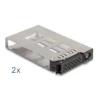 47019 - Slim Bay Wechselrahmen für 2 x 2.5? U.2 NVMe SSD