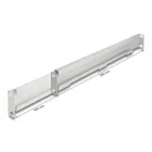 66886 - 19? Mounting rail adjustable in length 368 - 600 mm for network enclosure 1 U g