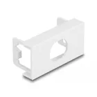 81429 - Easy 45 module cover Hole cut-out M15 with anti-rotation protection, 45 x 22.5 mm w