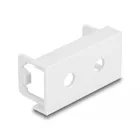 81431 - Easy 45 module cover Hole cut-out 2 x M6, 45 x 22.5 mm white