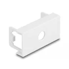 81432 - Easy 45 Module cover plate hole cut-out M8, 45 x 22.5 mm white