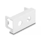 81433 - Easy 45 Module cover Hole cut-out 2 x M8, 45 x 22.5 mm white