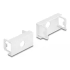 81434 - Easy 45 Module cover plate hole cut-out M10, 45 x 22.5 mm white
