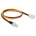 85753 - Fan power cable 3 pin male to 3 pin female 30 cm