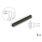 66699 - Male connector 20 pin, pitch 2.54 mm, 2-row, straight, 5 pieces