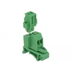 65931 - Terminal block set for top-hat rails 2 pin with screw lock