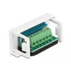 81349 - Easy 45 Modul D-Sub 9 Pin Stecker zu 6 Pin Terminalblock 22,5 x 45 mm
