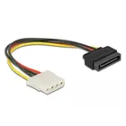 60136 - Power cable SATA 15 pin male &gt;4 pin female 20 cm
