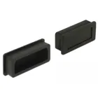 60160 - Staubschutz für DVI Buchse 10 Stück schwarz
