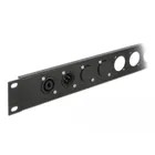 86745 - Keystone bracket 1 port for D-type metal