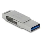 54008 - USB Stick, 256GB, silber/ vernickelt