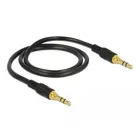 85545 - Jack cable 3.5 mm 3 pin plug &gt;plug 0.5 m black