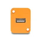 87999 - D-Typ Modul USB 2.0 Typ-A Buchse zu Buchse orange