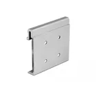 65992 - Aluminium mounting clip for top-hat rail (4 mounting holes)
