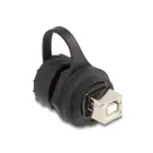 88004 - Kabelverbinder USB 2.0 Typ-B Buchse zu Buchse zum Einbau mit Bajonett-Ver