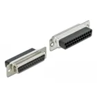 65600 - D-Sub 25 pin socket to RJ45 socket mounting kit grey
