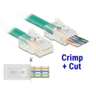 86451 - RJ45 Crimp+Cut plug Cat.5e UTP 20 pieces