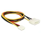 83822 - Power cable 4 pin plug &gt;4 pin floppy socket 60 cm