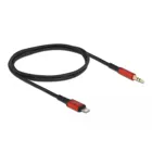 86586 - Audio cable 8 pin Lightning plug to jack plug 3.5 mm 3 pin 0.5 m