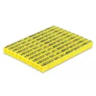 18303 - Cable marker clips A-Z yellow 260 pieces