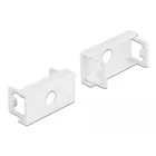 81372 - Easy 45 Module cover plate hole cut-out M10, 45 x 22.5 mm 10 pieces white