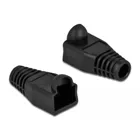 86722 - Bend protection sleeve for RJ45 plug black 20 pieces
