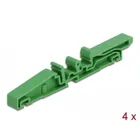 66262 - Top-hat rail clip for circuit board 115 mm 4 pieces