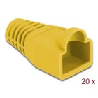 86723 - Bend protection sleeve for RJ45 plug yellow 20 pieces
