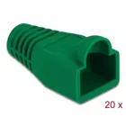 86726 - Bend protection sleeve for RJ45 plug green 20 pieces
