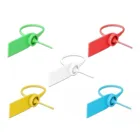 18825 - Cable ties with labelling field L 180 x W 2.5 mm 10 pieces coloured assorted