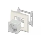 81392 - Easy 45 Socket outlet with earthing contact 45 x 45 mm