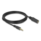84002 - Extension cable audio jack 3.5 mm plug / socket 3 m