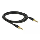 85549 - Jack cable 3.5 mm 3 pin plug &gt;plug 2 m black