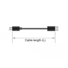 85631 - Jack extension cable 3.5 mm 4 pin male to female 2 m black