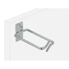 66514 - Cable bracket 80 x 40 mm with metal mounting plate