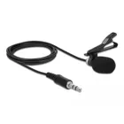 66279 - Tie lavalier microphone omnidirectional with clip 3.5 mm jack plug