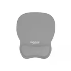12698 - Ergonomic mouse pad with palm rest grey 245 x 206 mm