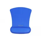 12699 - Ergonomic mouse pad with palm rest blue 255 x 207 mm