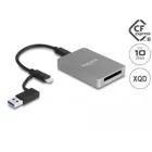 91008 - USB Type-C Card Reader im Aluminium Gehäuse für CFexpress oder XQD Speic